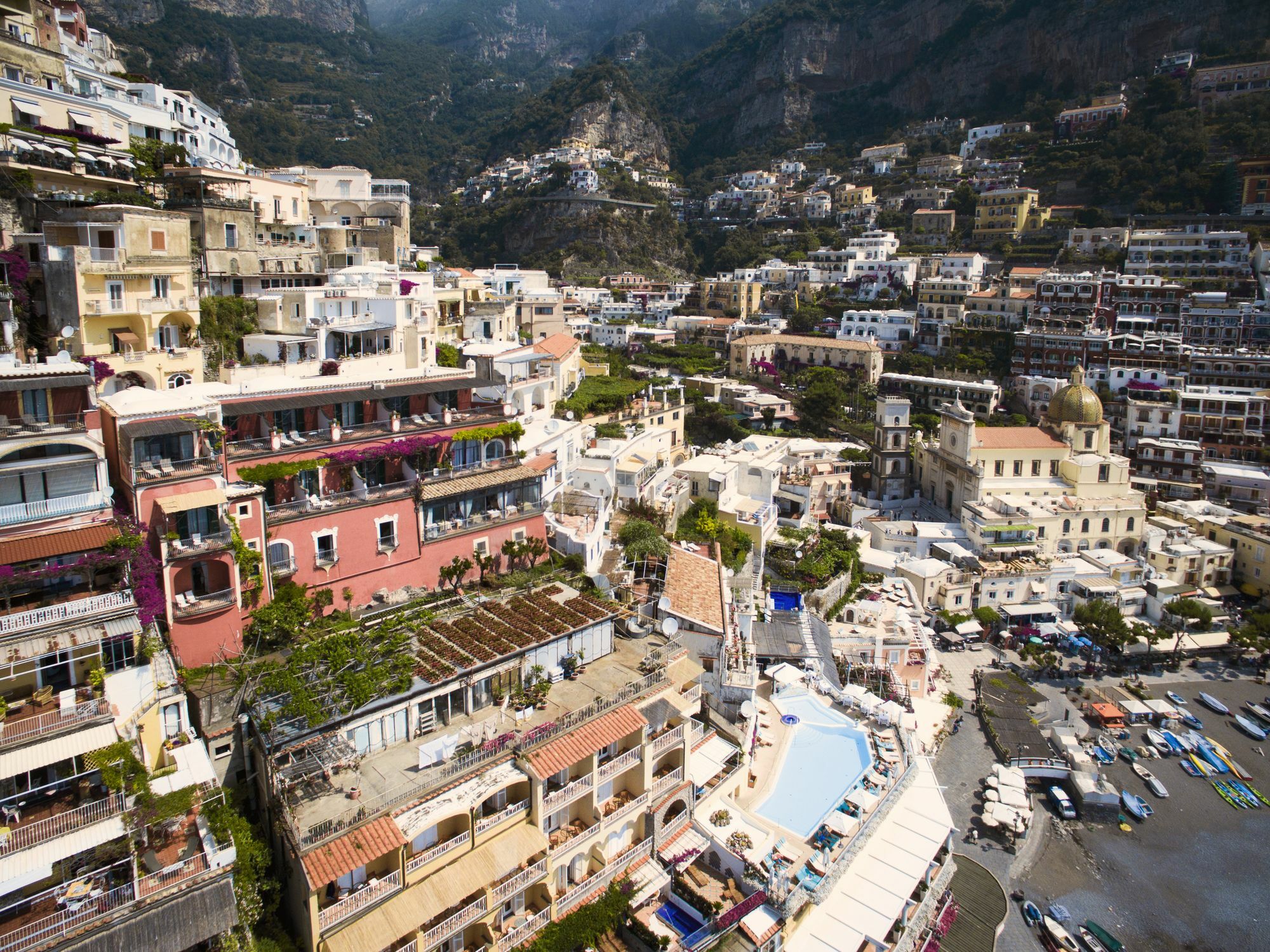 Albergo Miramare بوسيتانو المظهر الخارجي الصورة